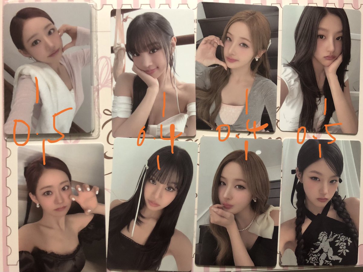 yangdo7420's tweet photo. 키스오브라이프 키오프 키씨 2기 포카 양도 

sell⭕️
all 1.2 일괄 1.2

키스오브라이프 키오프 kiss of life  쥴리 나띠 벨 하늘 포카 kissy kit https://t.co/mBMo1SSPur