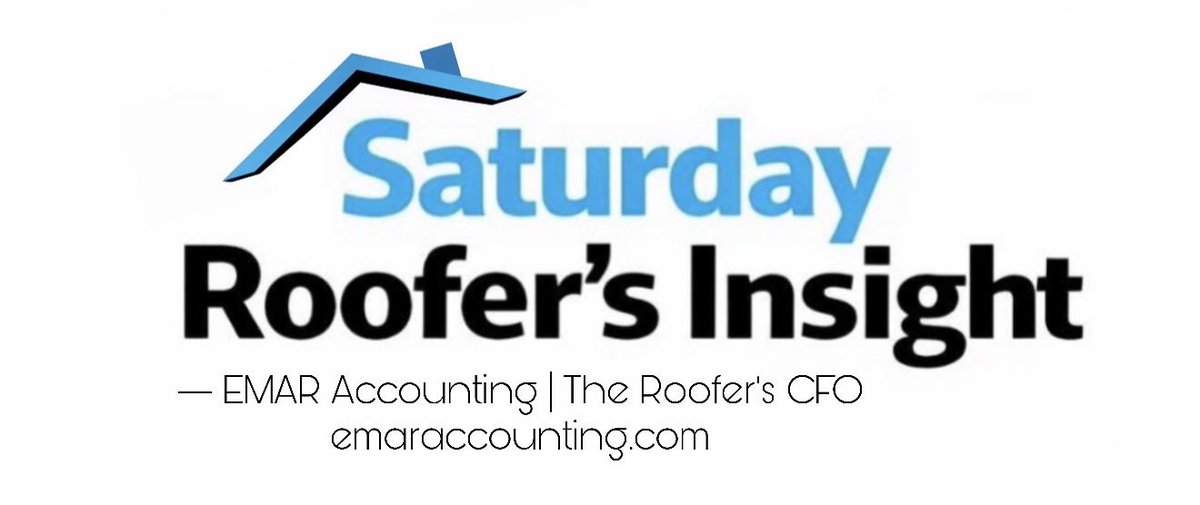 EmarAccounting's tweet photo. If you don’t build the cost first,
you’re just hoping there’s profit at the end.

Profitability per job and full cash flow visibility across every project—that’s what a real system delivers.

That’s what we do.

— EMAR Accounting | The Roofer’s CFO
 
#CEO #Roofing #roofers #CFO https://t.co/xDy7N7Js0s