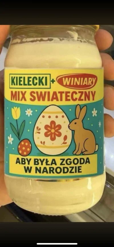 MrBanBanBan's tweet photo. @Shakarez Even producers, seeing this civil war over mayonnaise choices, reacted to de-escalate the situation.😜 https://t.co/TmSk7znMze