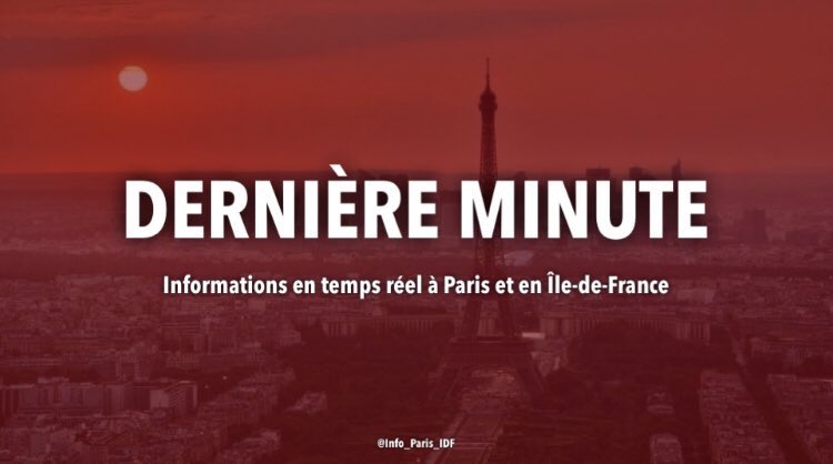 FLASH INFO Ile-de-France tweet media