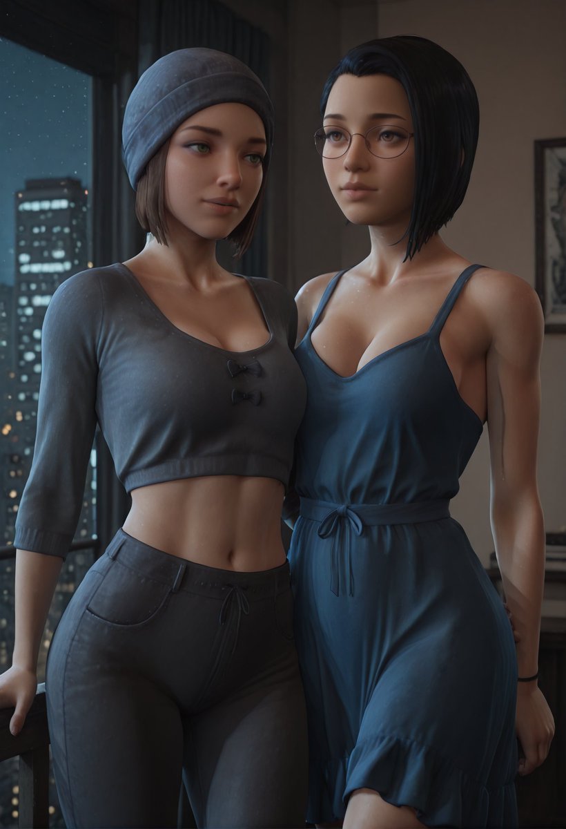 ScarletMeow_XX's tweet photo. After the events of Life is Strange: True Colors
Alex Chen (24) x Steph Gingrich (25) — empathy meets indie energy. 🎸💙
#LifeIsStrange #AlexChen #StephGingrich #TrueColors #GameStory https://t.co/VlUqi4Qy2m