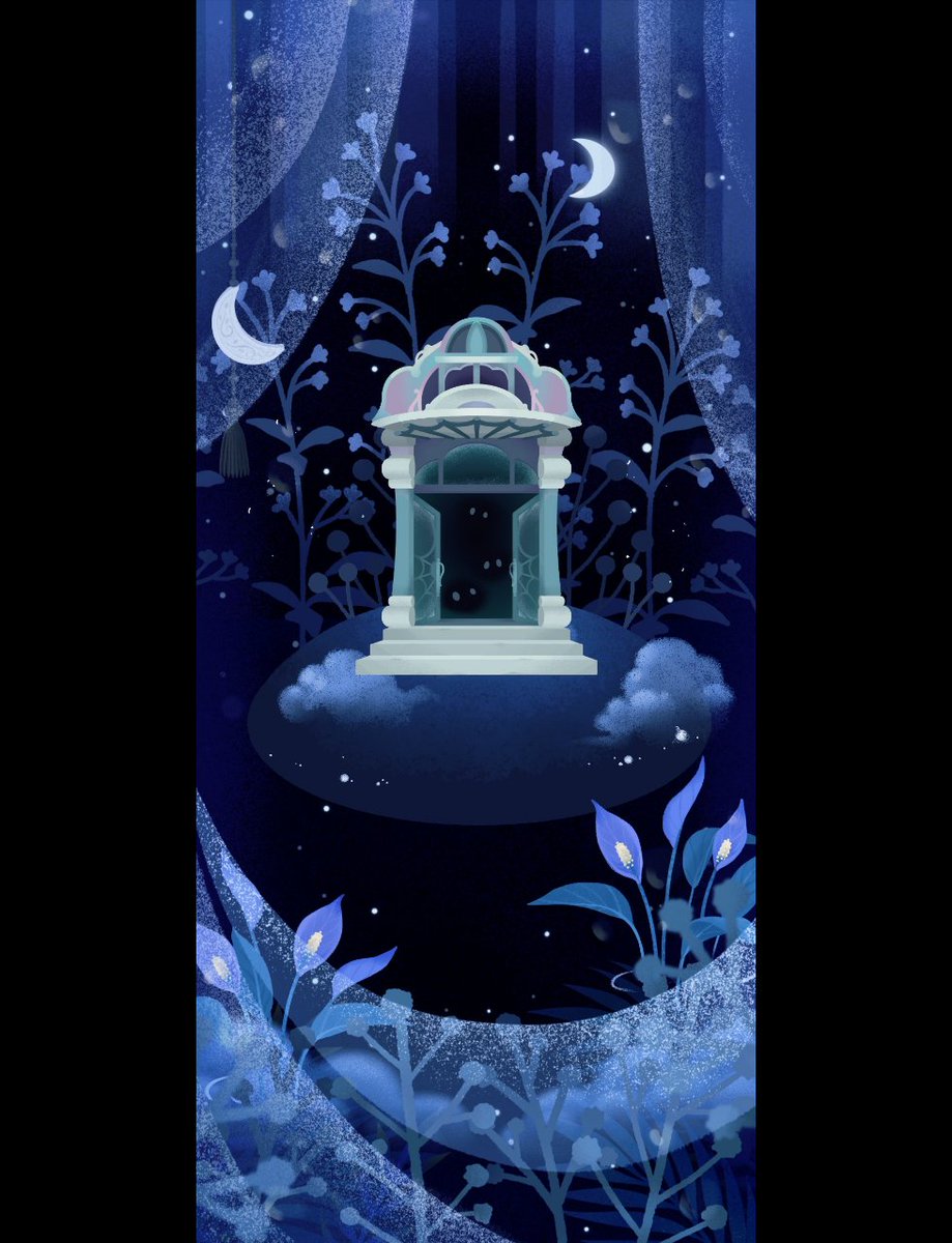 「青の世界」

#リヴリー 
#うちのリヴリー
#リヴリーレイアウト