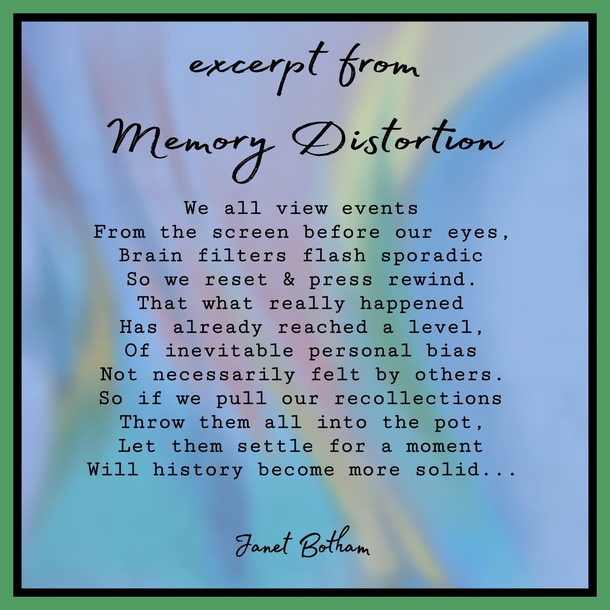 jbotham13's tweet photo. 📚My new poetry collection Imperfect Emotions is a colourful adaptation of my most recent work📚
Grab your's now on Amazon!

https://t.co/FHe7xQjF0l   Can
https://t.co/Xco3SgvEUL   US https://t.co/H0Ghp29vys