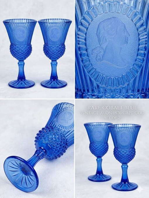 rusticrelics04's tweet image. Vtg Avon Cobalt Blue Wine Goblets Set 2 1876 Cape Cod George Martha Washington poshmark.com/listing/Vtg-Av… #vintageavonglass #cobaltbluegoblets #avon #wineglass #avoncollectibles #vintagebarware #americanadecor #vintagedrinkware #collectibleglassware #cobalt #avoncapecodstyle