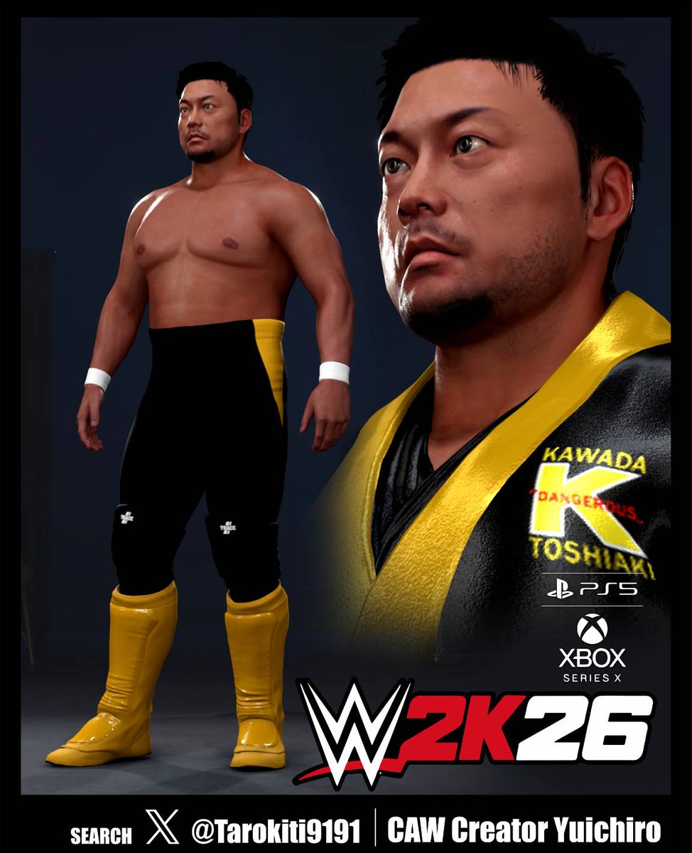 CAW Creator Yuichiro デザイナーがレスラーを作る部屋 tweet media