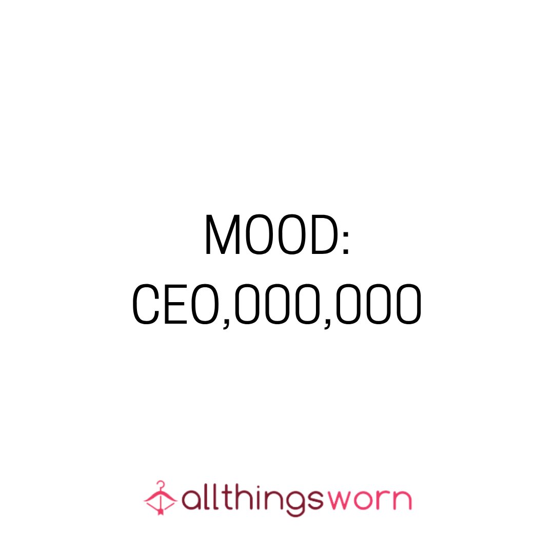 allthingsworn's tweet image. Side hustle, deposit, repeat. Boss babe energy. 💸

#AllThingsWorn #WornGoods #SideHustle #MoneyHacks