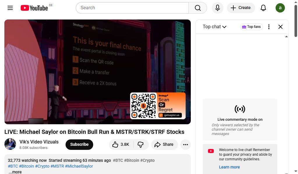 Scam_Wipe's tweet image. 🚨 #Scam ALERT 🚨
🎥 Fraudulent stream detected: youtube.com/watch?v=h8sQo3…

Topics: #Cybersecurity #Streamjacking
Tagging for awareness:
📢@CyberSecMonth @Phish_Destroy @YouTube @BitdefenderLabs @saylor

Stay vigilant and avoid suspicious links!
📩 Report scams to protect others.