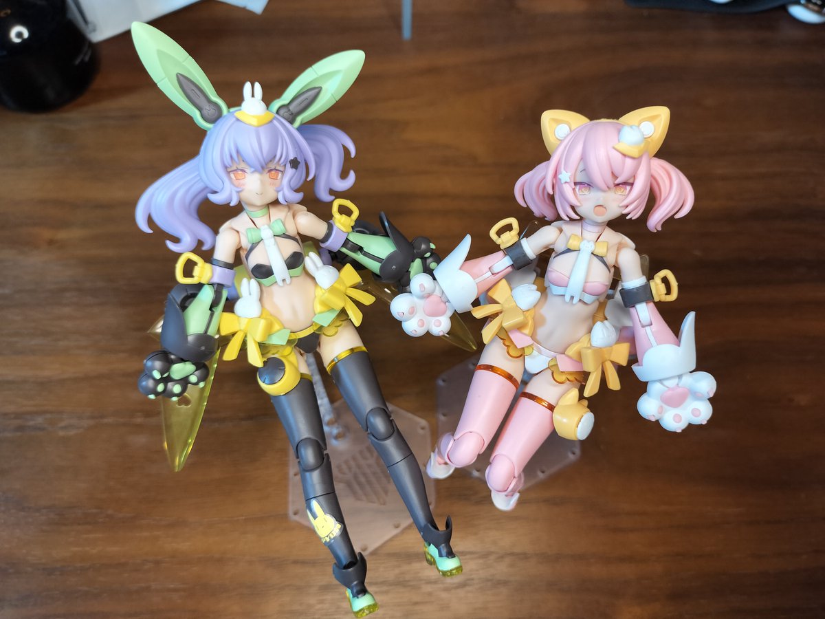 B86In's tweet photo. ポーズ考える時に使ってるPUNI☆MOFUマオです
1体組むのに丸1日かかるけど超かわいい https://t.co/SW91jGUP3k