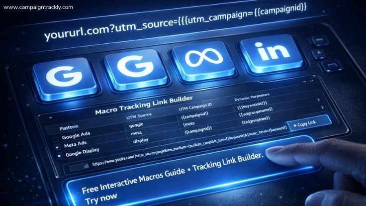 Campaigntrackly's tweet photo. Is your marketing data working for you, or against you? 🧐

Use our #paidmedia macro guide that also generates macro utm links - for FREE:https://t.co/wJJJtga2yr  #DigitalMarketingTips #MarketingStrategy #AnalyticsTool #GA4Tips #MarketingAudit https://t.co/5RNJTndqIS