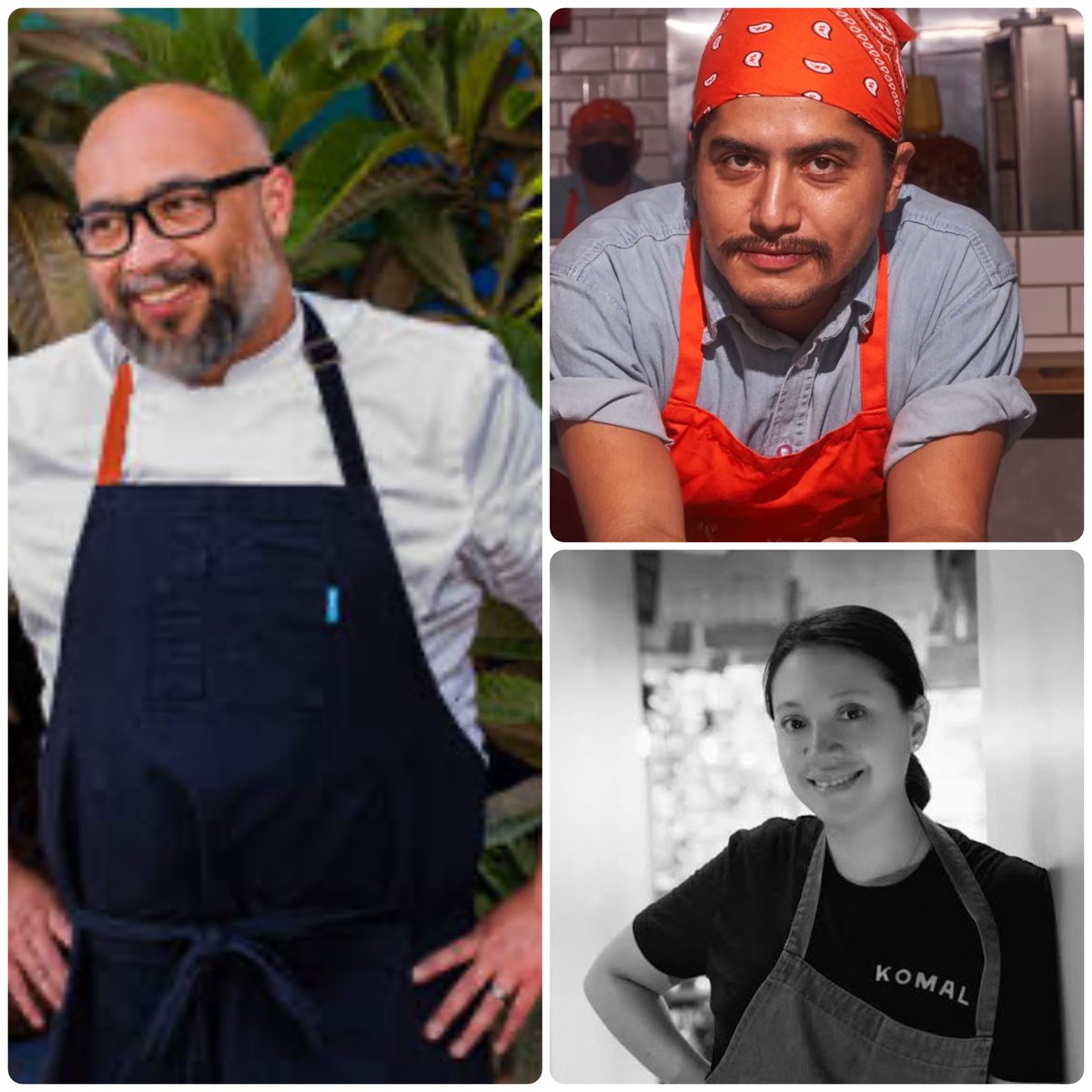 JulianVenturaV's tweet photo. Forget supply chain integration. These 🇺🇸🇲🇽stars among the 2026 James Beard Restaurant and Chef Award nominees REALLY bring us together:

Outstanding Chef: 

Gilberto Cetina at L.A.´s Holbox: https://t.co/nEhhyMkUlb

Outstanding restaurant: 

San Antonio´s Mixtli https://t.co/U0xSAFn2Da

Emerging Chef: 

Fátima Juárez, at L.A.´s Komal (https://t.co/yRpZ3qXGwL).

Adrián Torres at Máximo in West University Place, Tx (https://t.co/Av7nM5Ix2w).

Best Chef: Mountain
Johnny Curiel at Denver´s Alma Fonda Fina (https://t.co/oLJyfV62r3).

Best Chef: NY State

Fidel Caballero at Corima (https://t.co/u2PKFAVZwD)

Giovanni Cervantes at Carnitas Ramírez (https://t.co/c5BbQzjezv)

Best Chef: South 

Ana Castro at New Orleans´ Acamaya (https://t.co/8e9MQSU3EX).