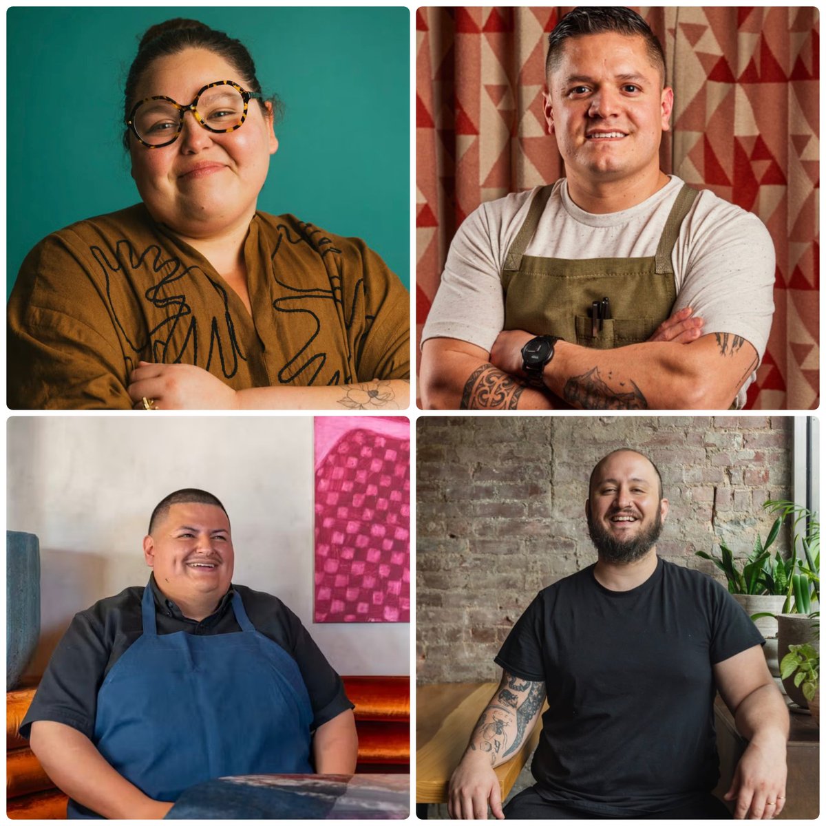 JulianVenturaV's tweet photo. Forget supply chain integration. These 🇺🇸🇲🇽stars among the 2026 James Beard Restaurant and Chef Award nominees REALLY bring us together:

Outstanding Chef: 

Gilberto Cetina at L.A.´s Holbox: https://t.co/nEhhyMkUlb

Outstanding restaurant: 

San Antonio´s Mixtli https://t.co/U0xSAFn2Da

Emerging Chef: 

Fátima Juárez, at L.A.´s Komal (https://t.co/yRpZ3qXGwL).

Adrián Torres at Máximo in West University Place, Tx (https://t.co/Av7nM5Ix2w).

Best Chef: Mountain
Johnny Curiel at Denver´s Alma Fonda Fina (https://t.co/oLJyfV62r3).

Best Chef: NY State

Fidel Caballero at Corima (https://t.co/u2PKFAVZwD)

Giovanni Cervantes at Carnitas Ramírez (https://t.co/c5BbQzjezv)

Best Chef: South 

Ana Castro at New Orleans´ Acamaya (https://t.co/8e9MQSU3EX).