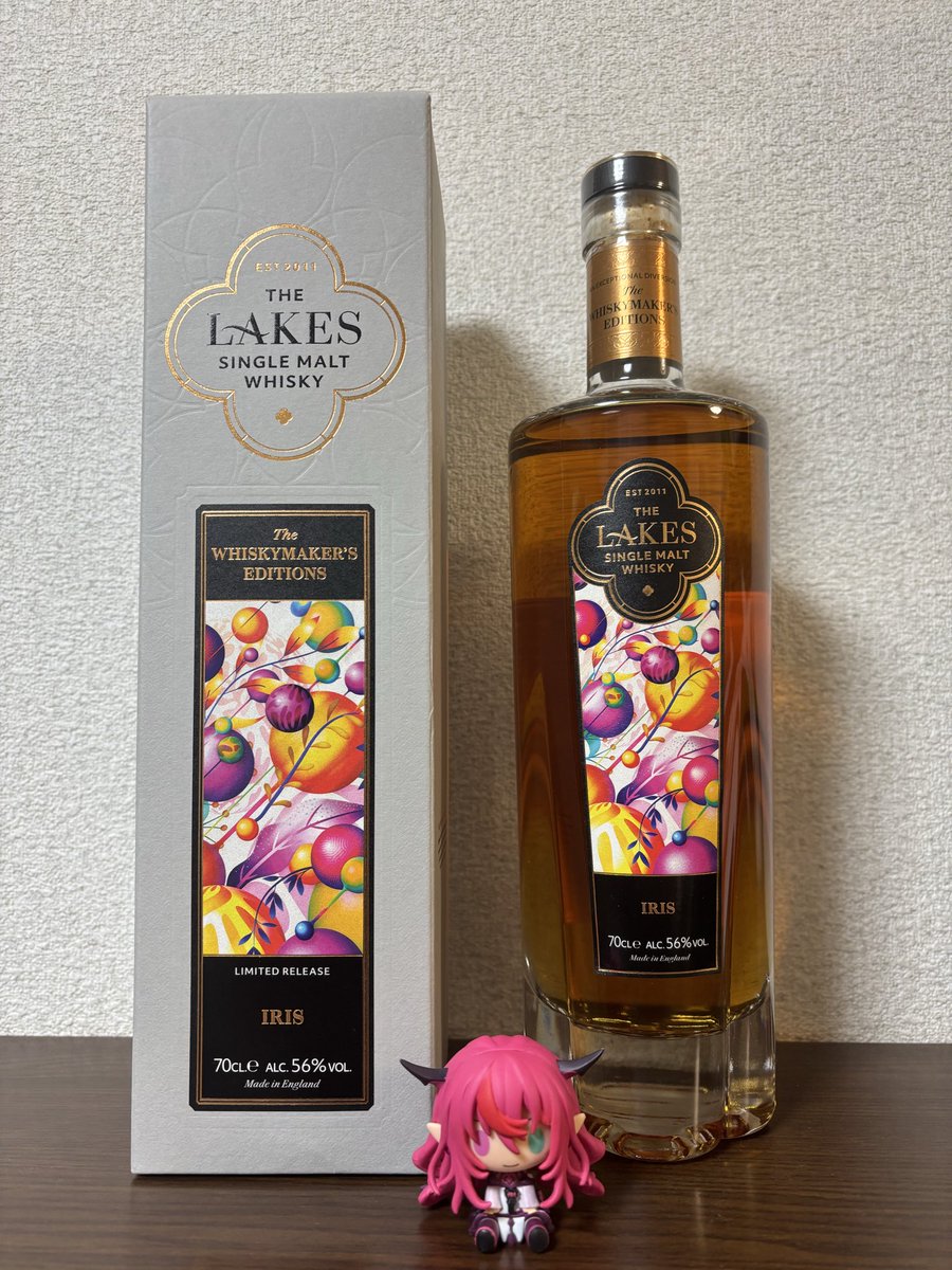 へへへ
レイクスウイスキーアイリス(IRIS)届いたぜ…
IRySとはスペル違いだけど、IRyS概念ウイスキーってことで…