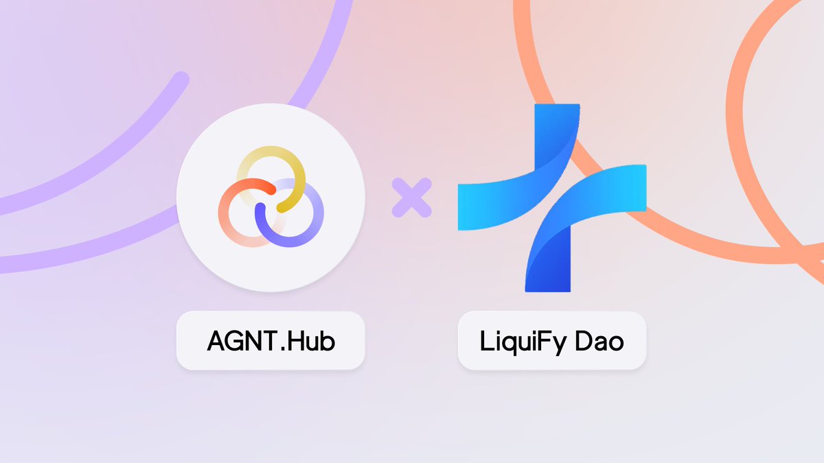 New Partnership &amp; AGNT Connect Listing – <a href="/agnt_hub/">AGNT Hub</a> x <a href="/LiquifyDao/">𝐋𝐈𝐐𝐔𝐈𝐅𝐘 DAO💧</a> 

LiquiFy is building a DeFi ecosystem around a simple idea: staking, liquidity, and governance should not feel fragmented.

The goal is to make DeFi easier to use without stripping out the parts that actually make