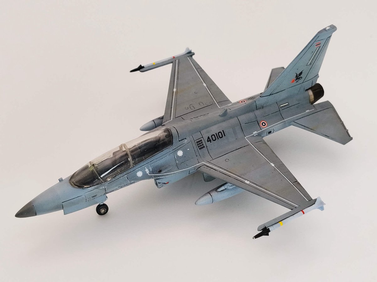 PTigerair2's tweet photo. T-50TH Royal Thai Air Force 🇹🇭
Scale : 1/144 https://t.co/OlRa1vnuTE
