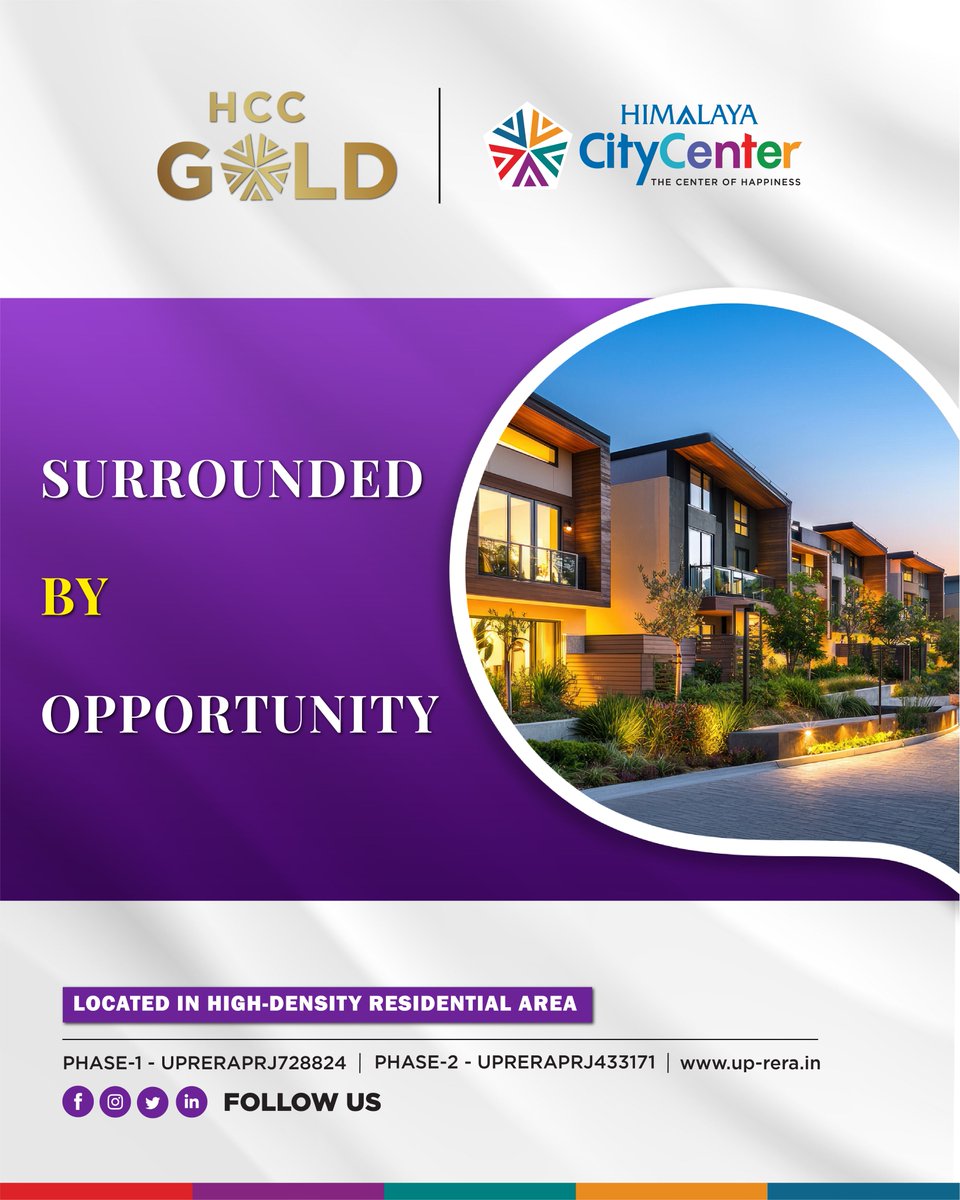 GroupHimalaya's tweet image. himalayacitycenter.com
RERA Registration No.: UPRERAPRJ728824
(Himalaya City Center Phase-1)
RERA Registration No.: UPRERAPRJ433171
(Himalaya City Center Phase-2)
up-rera.in

#UrbanEdge #FutureReadySpace #HimalayaCityCenter #UnlockWealth #SmartChoices