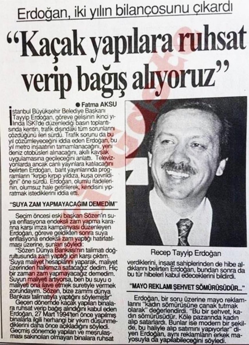 Chostakovitch_k's tweet photo. Erdoğan:

''Kaçak yapılara ruhsat verip bağış alıyoruz.''😳😳😳 https://t.co/7lGCv3BxYk