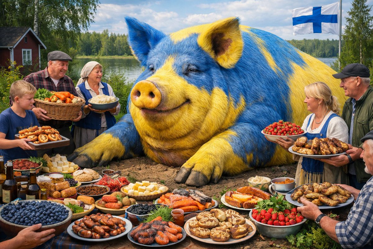 The foolish Finns give their last remaining money to Ukraine’s bottomless corruption.