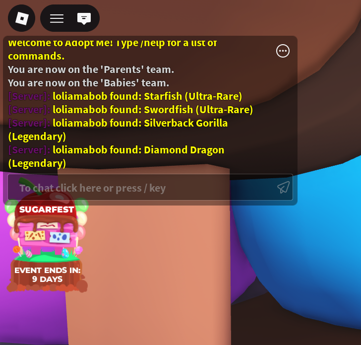 AdoptMeOverview's tweet photo. SHUT UP https://t.co/R7dsIhEdbh