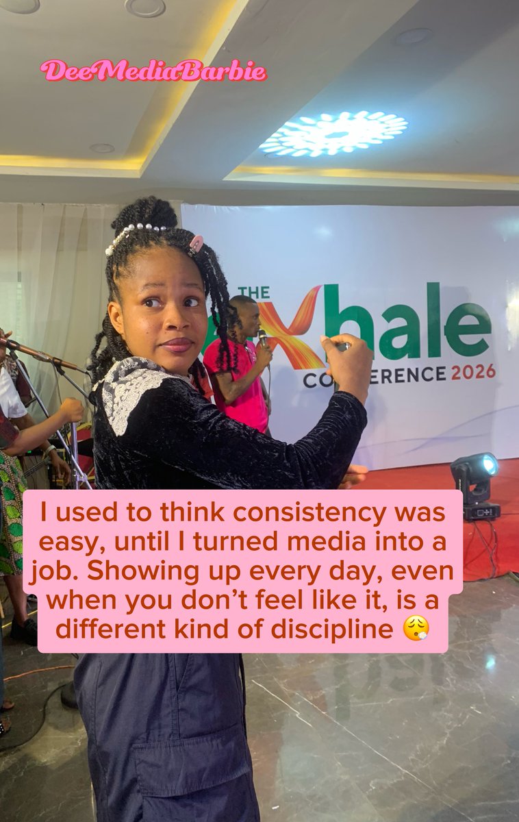 dee_light001's tweet photo. I used to think consistency was easy… until I turned media into a job. Showing up every day, even when you don’t feel like it, is a different kind of discipline 😮‍💨
#ViralTrend #follo4folloback https://t.co/GlgWKXAvlU