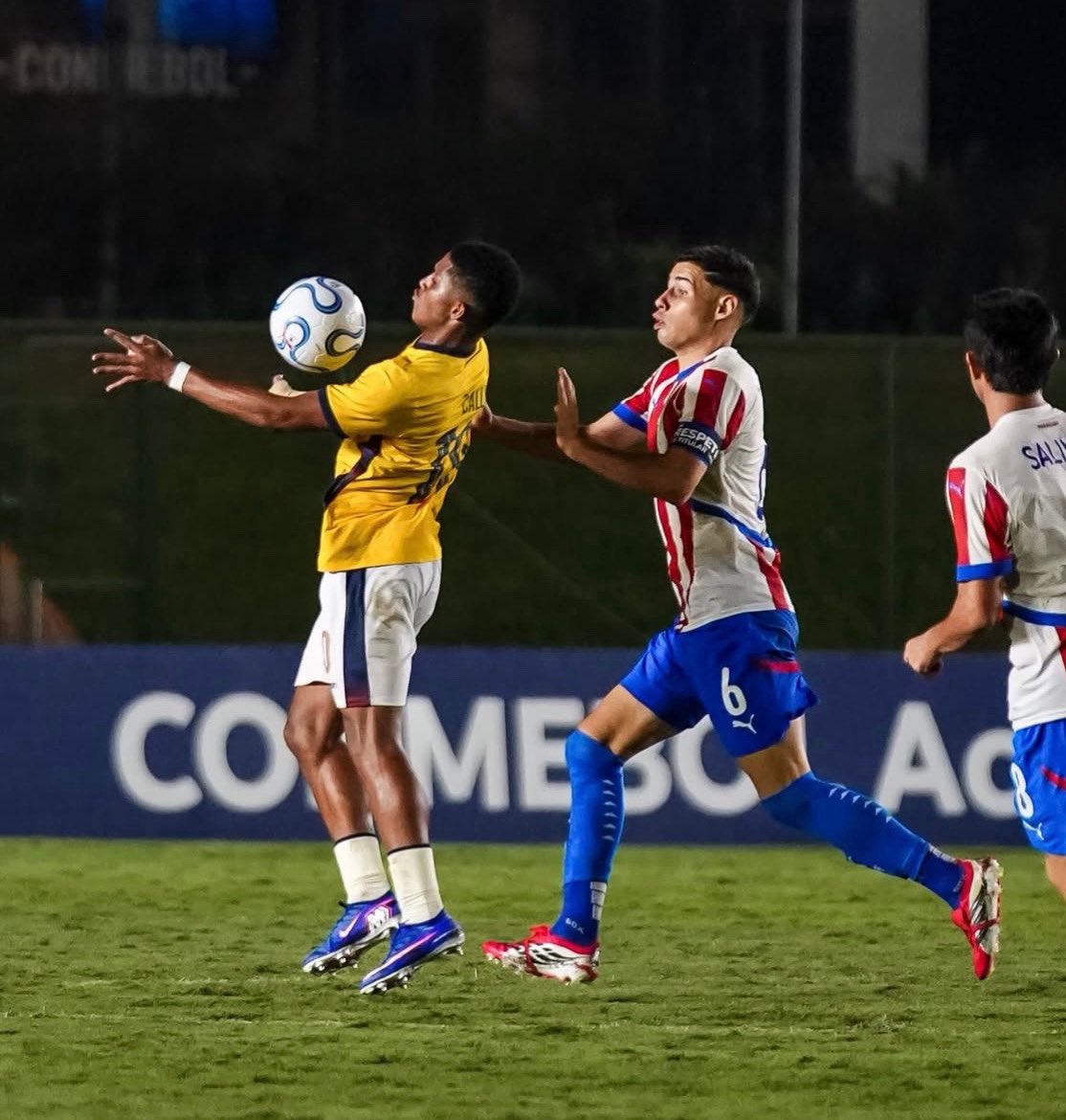 Jandry Calle fue titular en el debut de <a href="/LaTri/">La Tri 🇪🇨</a> en el Sudamericano Sub 17. Ecuador logró la victoria frente a Paraguay.