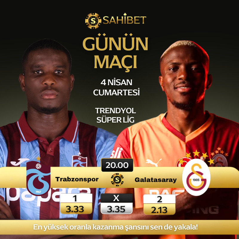 Sahibetofficial's tweet photo. ✨ GÜNÜN MAÇI ✨

⚽️ TRABZONSPOR ⚔️ GALATASARAY ⚽️

💰 HER YATIRIMINIZA %30 ÇEVRİMSİZ FREEBET!!

💵 5 DAKİKADA ÇEKİM GARANTİSİ💵

✨SAHİBET 'te Kaybetmek YOK!
Güven ve Kalitenin Tek Adresi 💵

Güncel Link ⚠️

https://t.co/bgNxPkMNTy https://t.co/CyU2fQXDtz