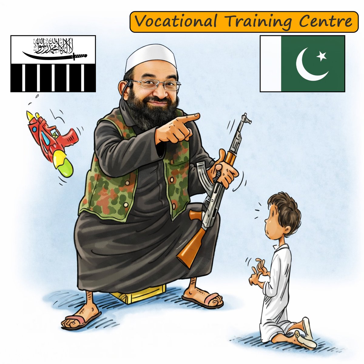 Safiyam49937636's tweet photo. When education is replaced with indoctrination, the future is put at risk. Every child deserves books, not weapons. #ProtectChildren #EducationMatters #StopRadicalization #PeaceNotViolence #ChildRights #FutureFirst https://t.co/RvwdaKbkGg