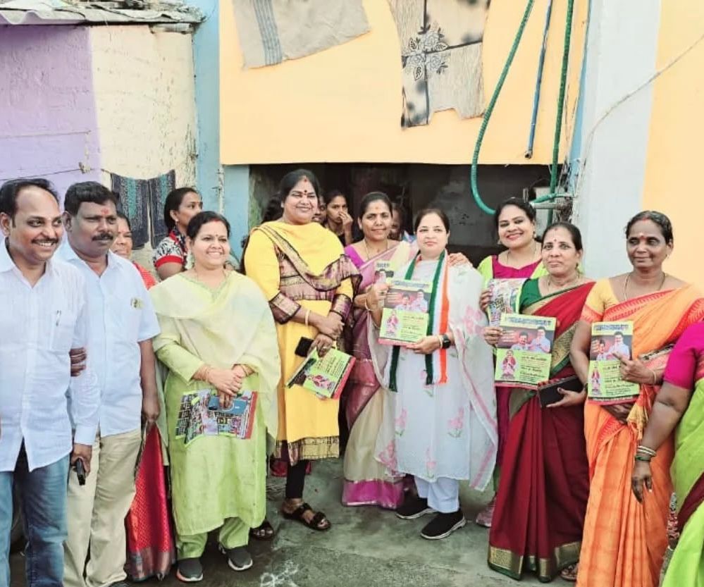 AmirdaVarshini1's tweet photo. Yesterday 03.04.2026, I was proud to join our I.N.D.I.A. Alliance candidate, Annan Thiru. @mylaivelu71 , as he launched his election campaign. We traversed streets of Mylapore, meeting residents &amp; seeking their continued trust.

@RahulGandhi @mkstalin @girishgoaINC @nivedithalva https://t.co/U0Ra7IczhA
