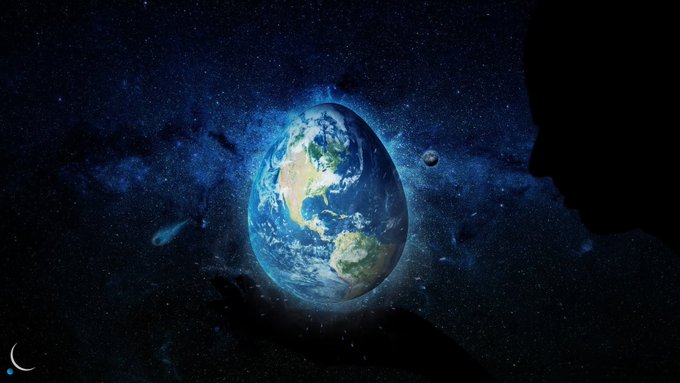 contactlight69's tweet image. Artemis II crew looks back at Earth on their way to the Moon… and blinks.

“MCC… the Earth looks… egg-shaped today. 

Repeat: Egg-shaped.” 🥚🌎

Space Twitter is already cracking jokes — cosmic perspective or just a giant breakfast? 🚀✨

#ArtemisII #MoonMission #Easter