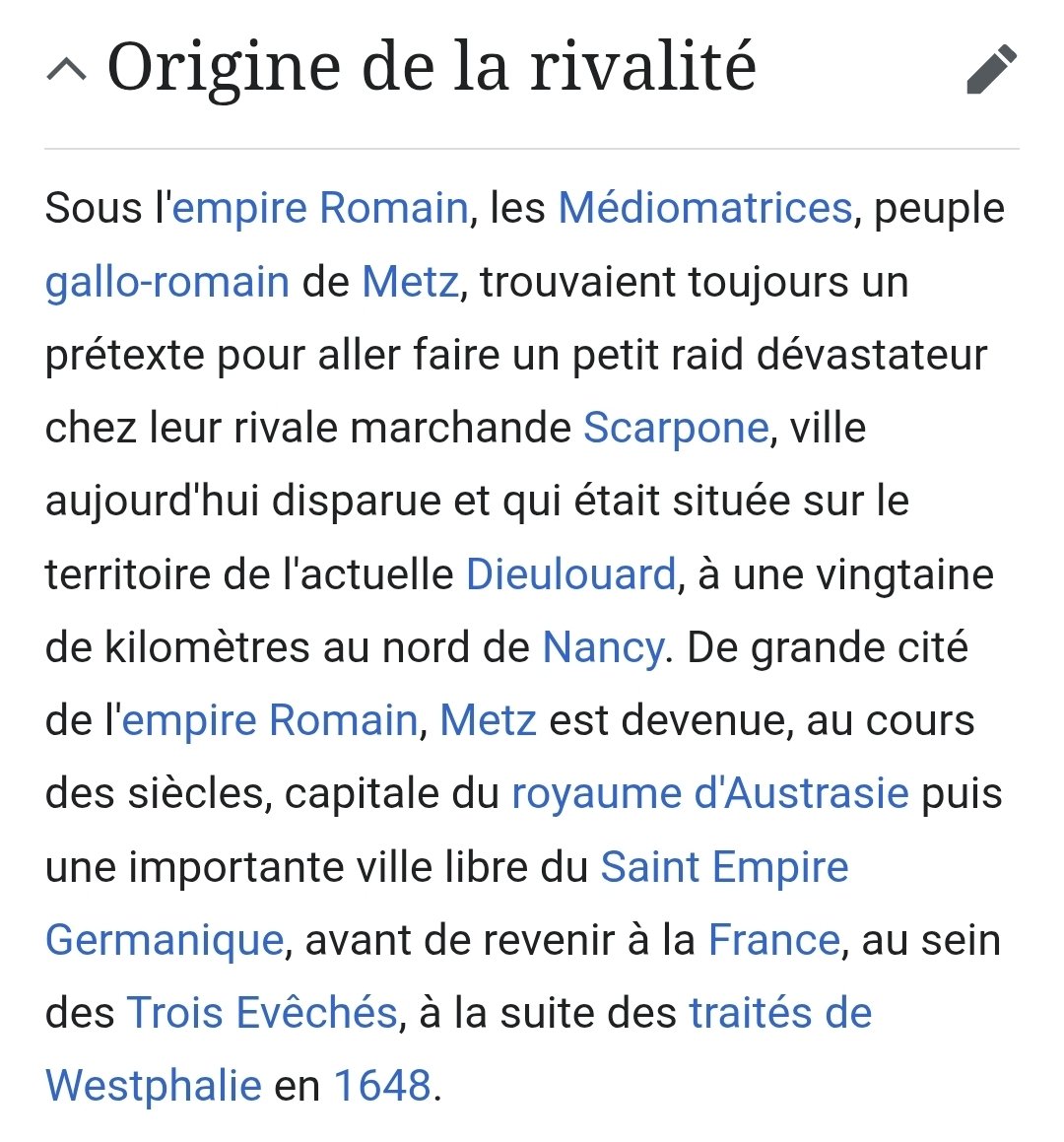 ZeSkillz01's tweet photo. @thibs3456 @Darkkikoo8 @MeteoFootMaps "Sous l'empire Romain"
Source : Wikipedia https://t.co/HktgsOMzka
