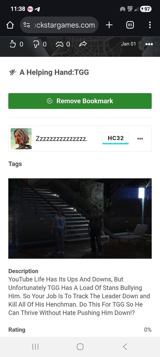 GamingWith9547's tweet photo. @TGGonYT you might not see this but someone has made a custom mission for you.

Its called A Helping Hand:TGG

https://t.co/UkrU3X5Z5K https://t.co/LncPb58emO