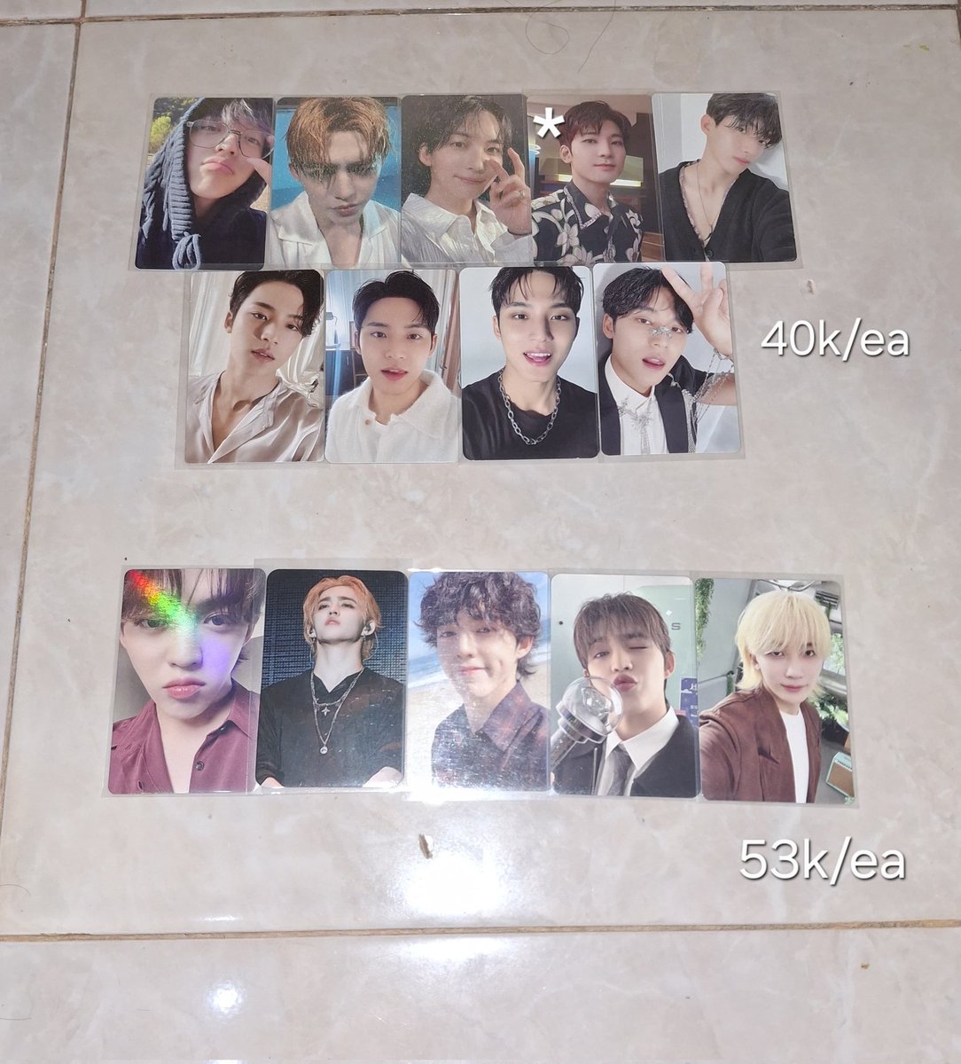 meownyawonuu's tweet photo. [HELP RT LIKE]

WTS - WANT TO SALE
clearance bulk aab seventeen 

📌price ea on pict
📌must take all only 

💰IDR 9.652.000

📍Indonesia, ww ✅

t wts wtb pc photocard seventeen svt ina scoups jeonghan joshua jun hoshi wonwoo woozi the8 mingyu dokyeom seungkwan vernon dino https://t.co/a8fw0eacG8