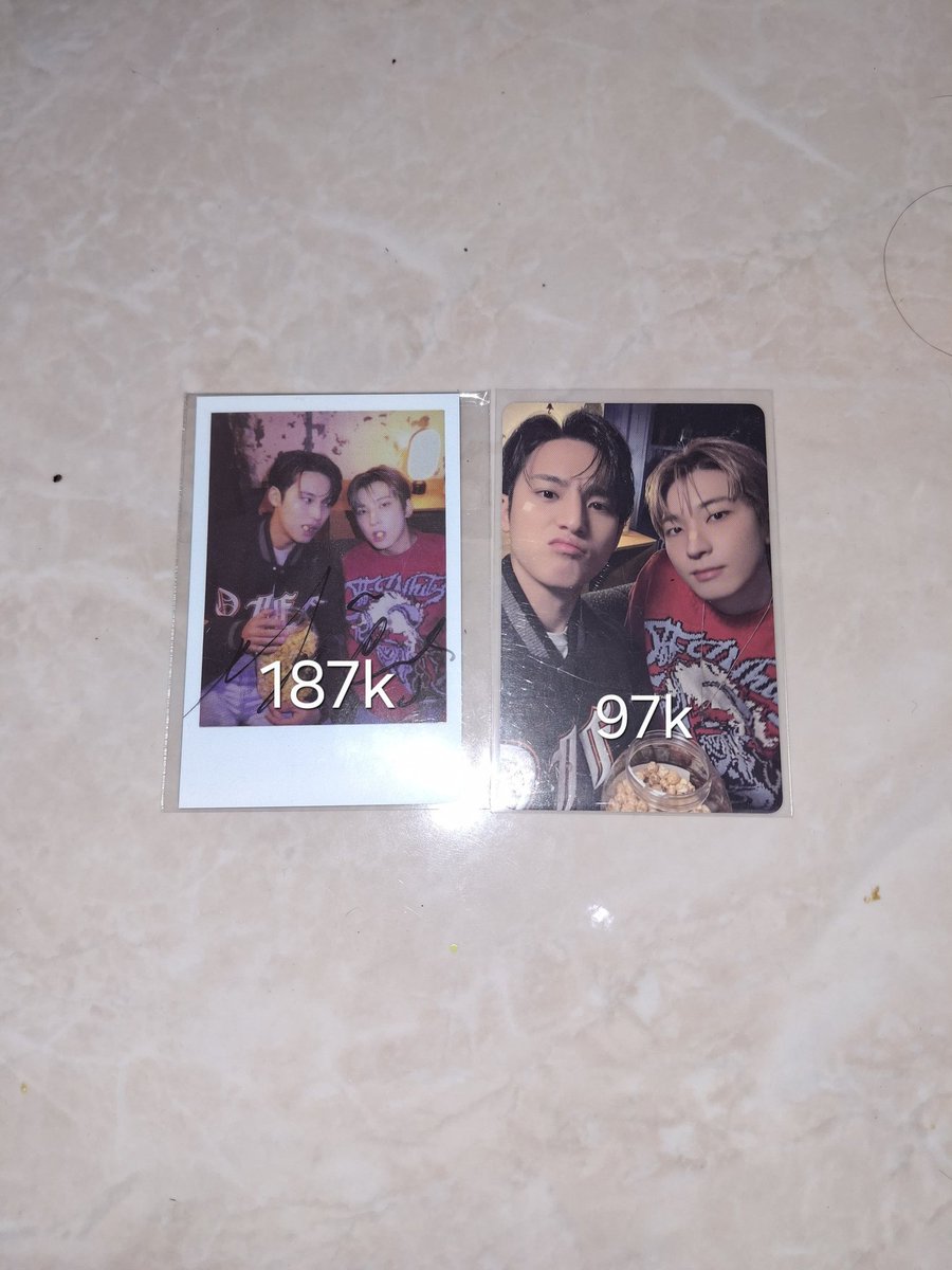 meownyawonuu's tweet photo. [HELP RT LIKE]

WTS - WANT TO SALE
clearance bulk aab seventeen 

📌price ea on pict
📌must take all only 

💰IDR 9.652.000

📍Indonesia, ww ✅

t wts wtb pc photocard seventeen svt ina scoups jeonghan joshua jun hoshi wonwoo woozi the8 mingyu dokyeom seungkwan vernon dino https://t.co/a8fw0eacG8