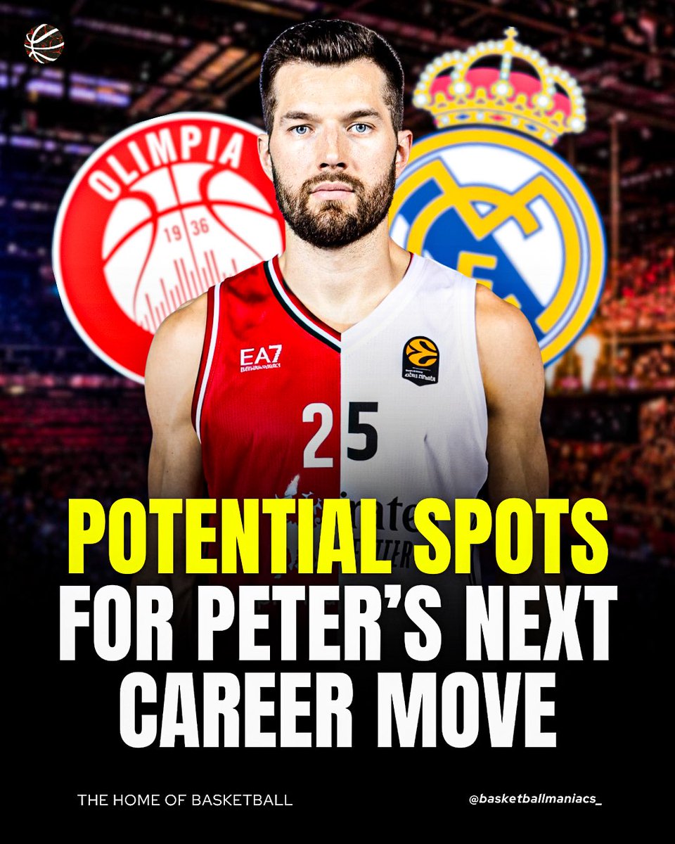 bballmaniacs_'s tweet image. Alec Peters is expected to leave Olympiacos this summer, with Milan and Real Madrid emerging as the leading contenders for his signature🚨👀

Via: @TheShot71 | @Scorakiasgr 

#olympiacosbc #peters #paobc #euroleague