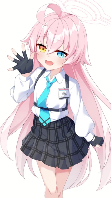 ブルアカ、ホシノちゃん。 初めて描いてみたよ