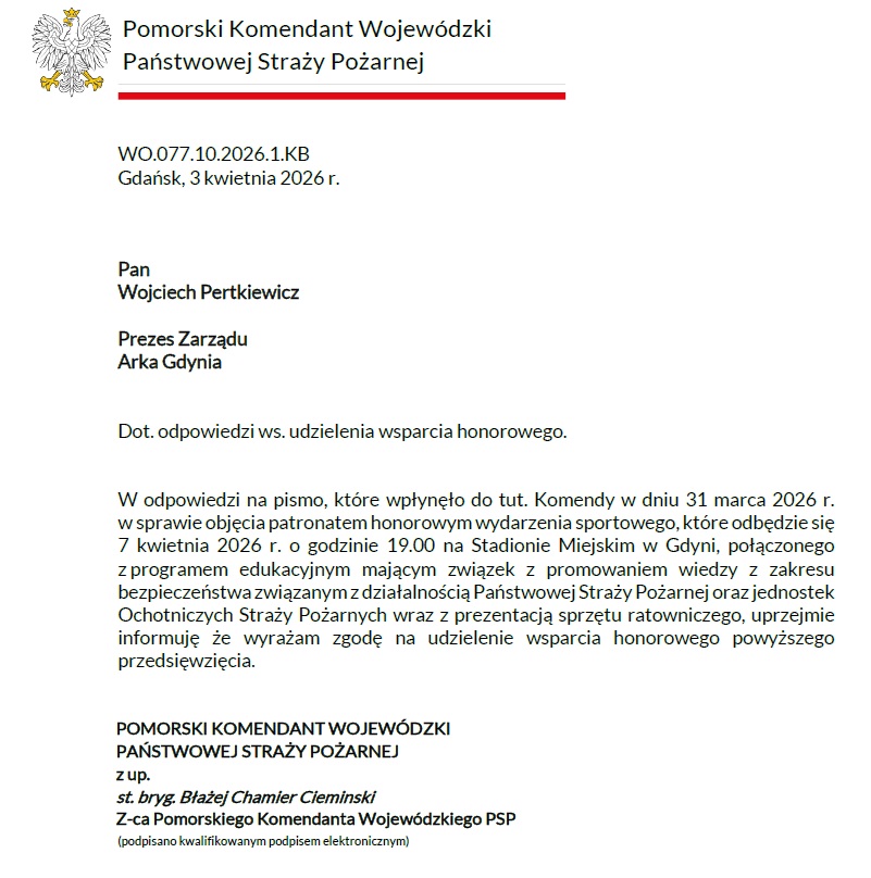 Arka Gdynia tweet media