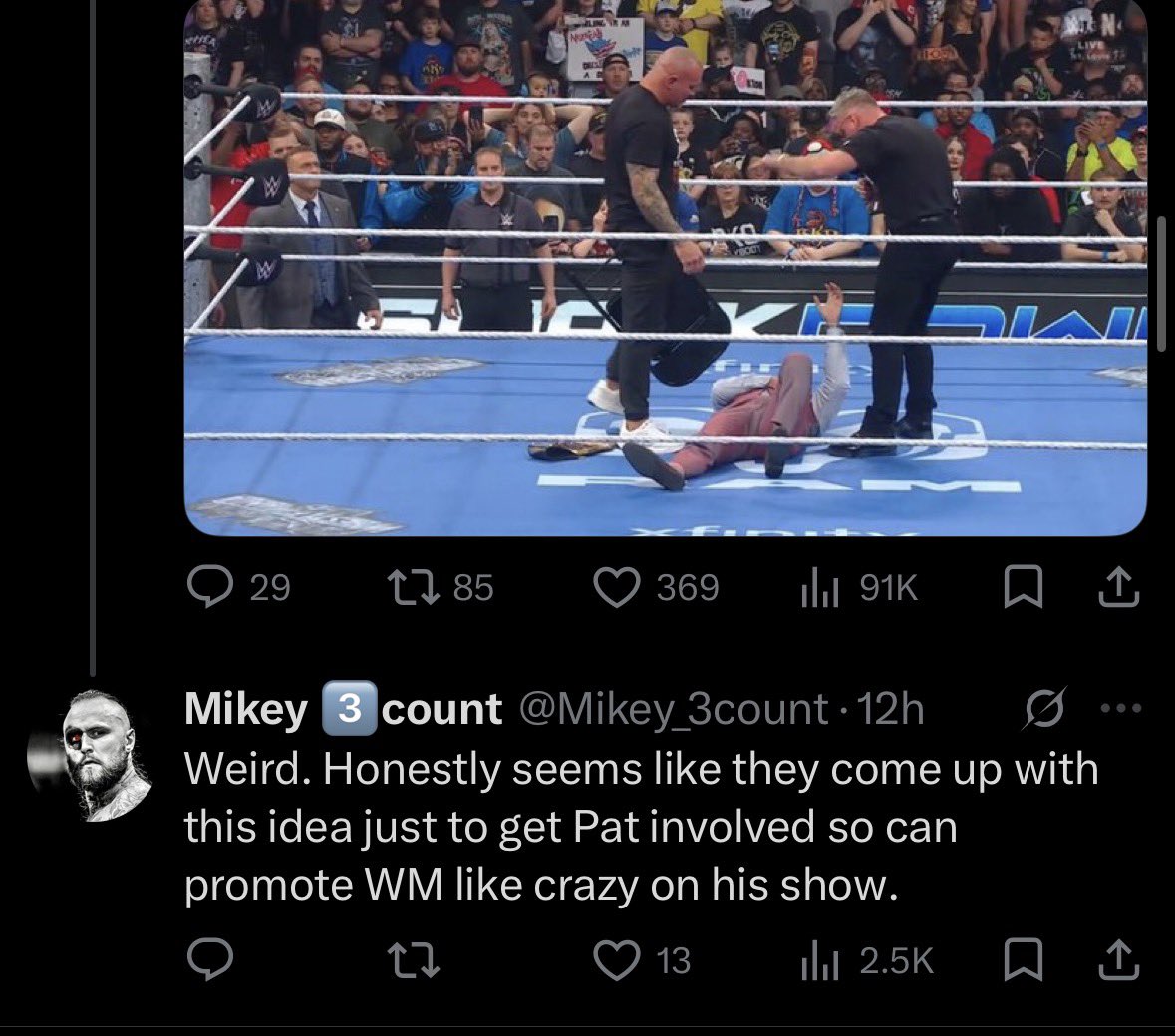 Mikey 3️⃣count tweet media