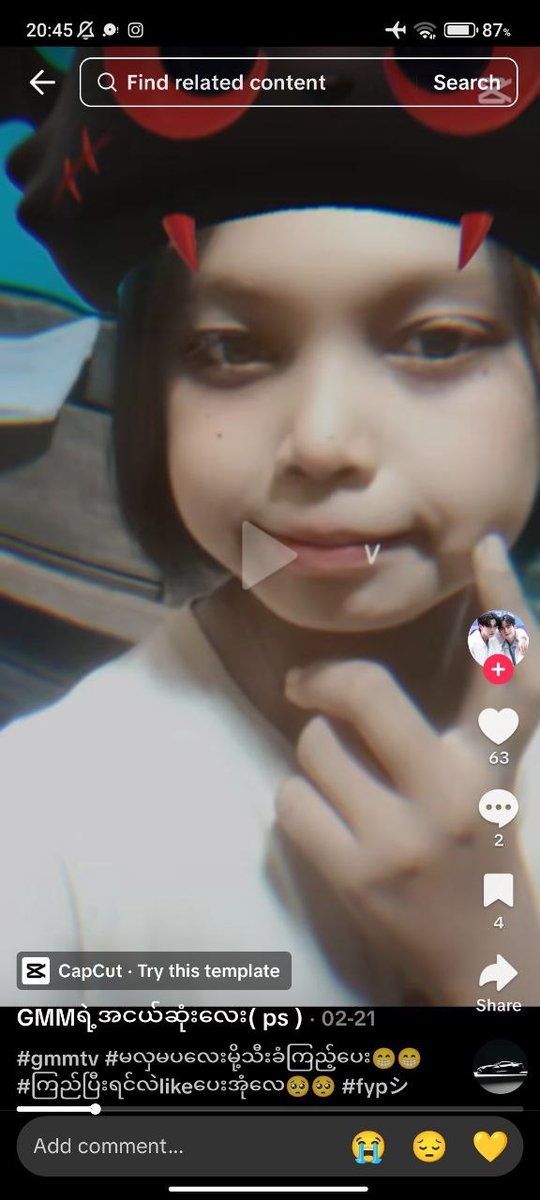 LoErion1485's tweet photo. @yoonnadiphyo.yoon3
She had no respect when she openly disrespected Chimon Wachirawit and said whatever she wanted.
Deleting the video doesn’t fix it.
Where is her apology to Chimon Wachirawit and the Chichamon fandom?
Where is her accountability?
#ChimonWachirawit
#Chichamon https://t.co/3jJ8DToexm