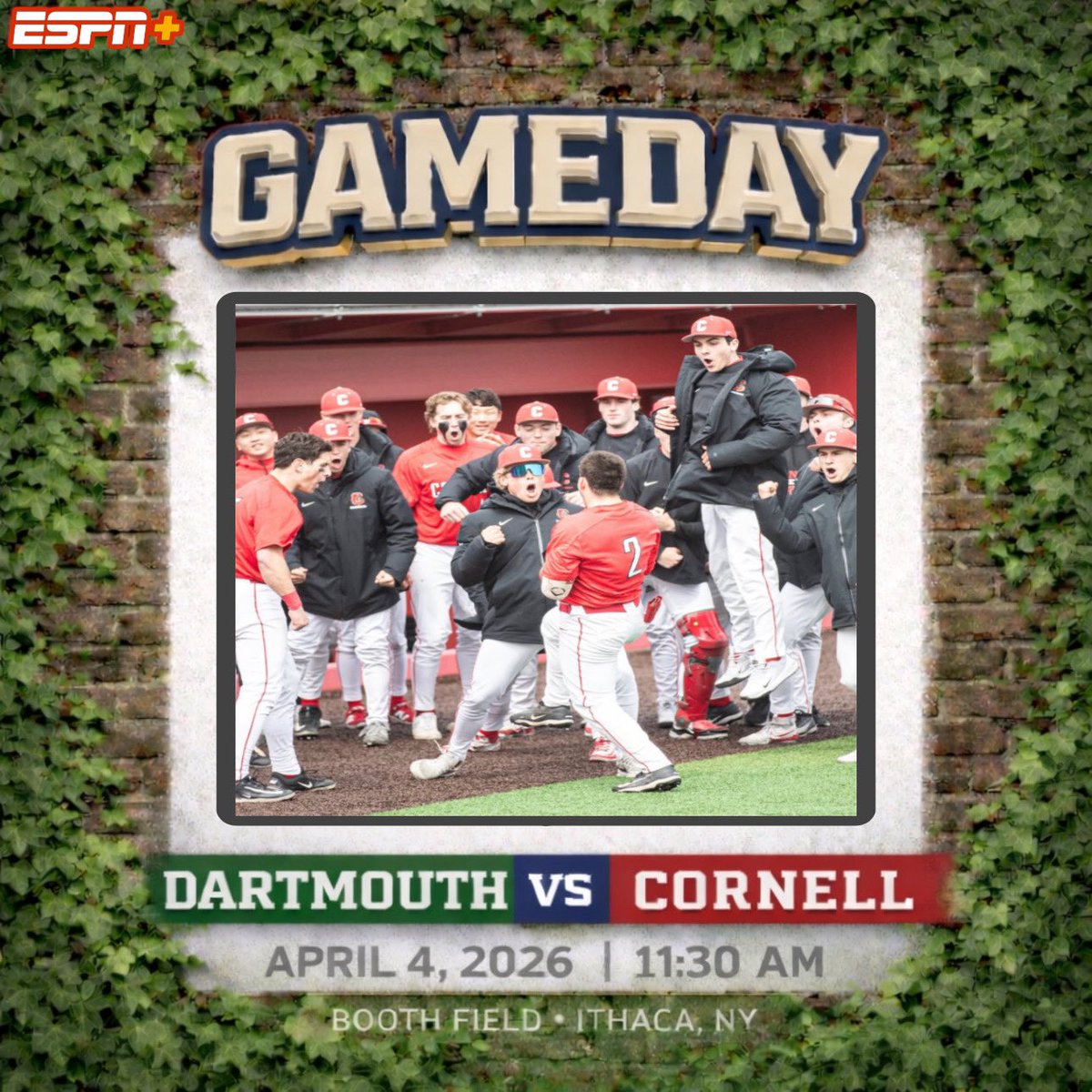 Cornell Baseball tweet media