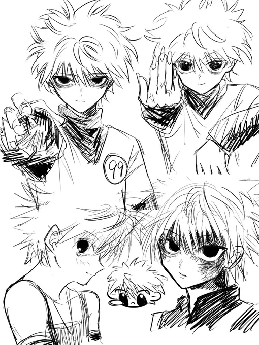 キルア練習 #ハンターハンター 
