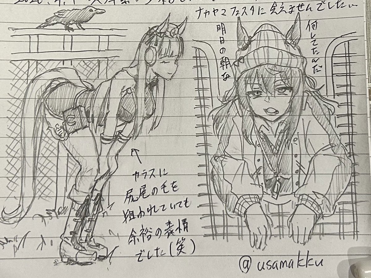アナログ久しぶりに描きました 