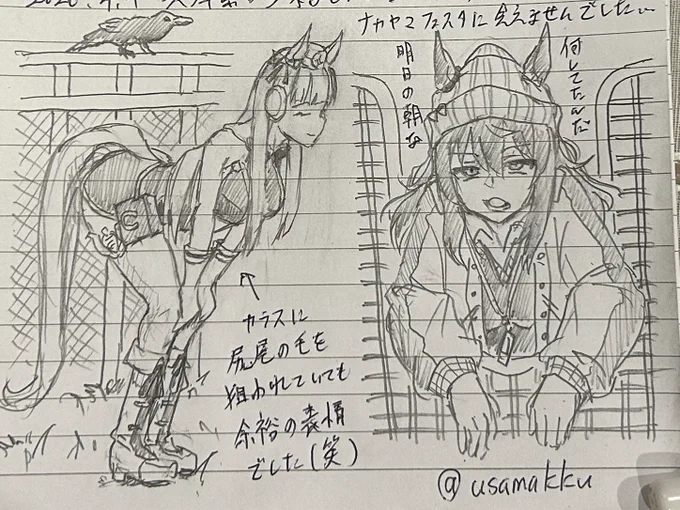 アナログ久しぶりに描きました 