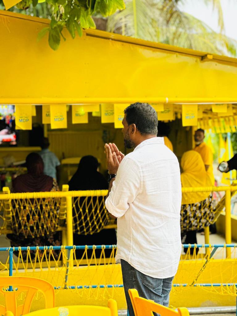 Mohamed Raee / Makunudhoo Constituency tweet media