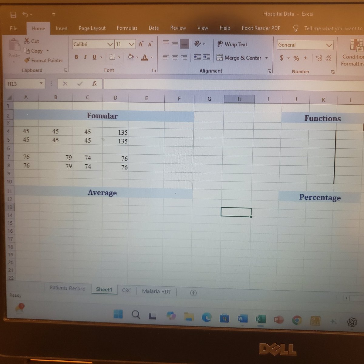 tjay_web3's tweet photo. Day 3 of my Data Analytics Bootcamp

Today I learned how to use formulas and functions in Excel

Simple arithmetic average and percentage

I applied this to a small personal expense dataset and discovered patterns I never noticed before https://t.co/LI7jydMzhc