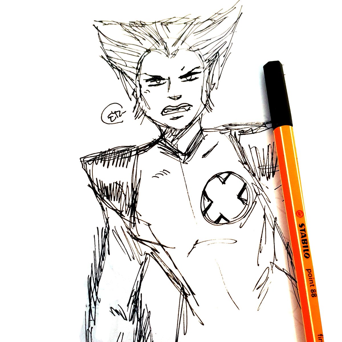 Eyzmaster's tweet photo. New week new batch of daily sketches!

#Eyz #myart #WOLFSBANE #rahnesinclair #newmutants #xmen #marvelcomics #marvel #comics #DailySketch #DSC https://t.co/ZpmdDYY70j