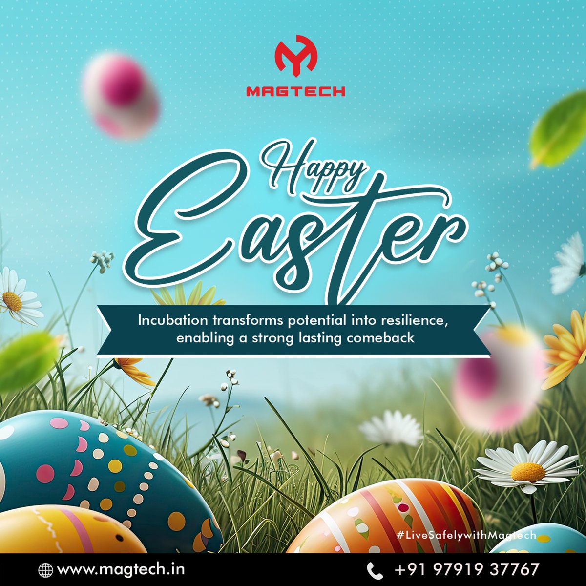 Magtechgroups's tweet photo. This Easter celebrates renewal, resilience, and the strength of a comeback. Embrace new beginnings, unlock your potential, and move forward with purpose. 🌱✨

#easter #easter2026 #newbeginnings #magtech #magtechgroup #festivalofhope  #blessedeaster #easterwishes #resilience https://t.co/5VKO1XvbSk
