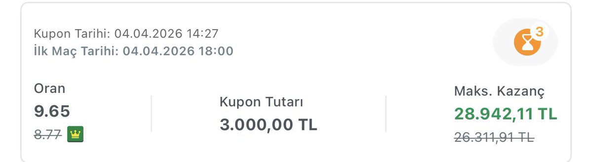 4 MAÇ YETER tweet media