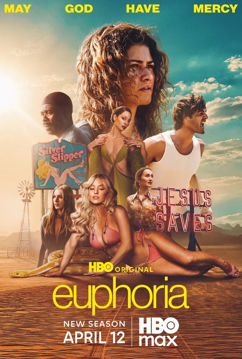 ma vogliamo parlare della copertina della terza stagione di euphoria ma cos’è????😭😭😭😭