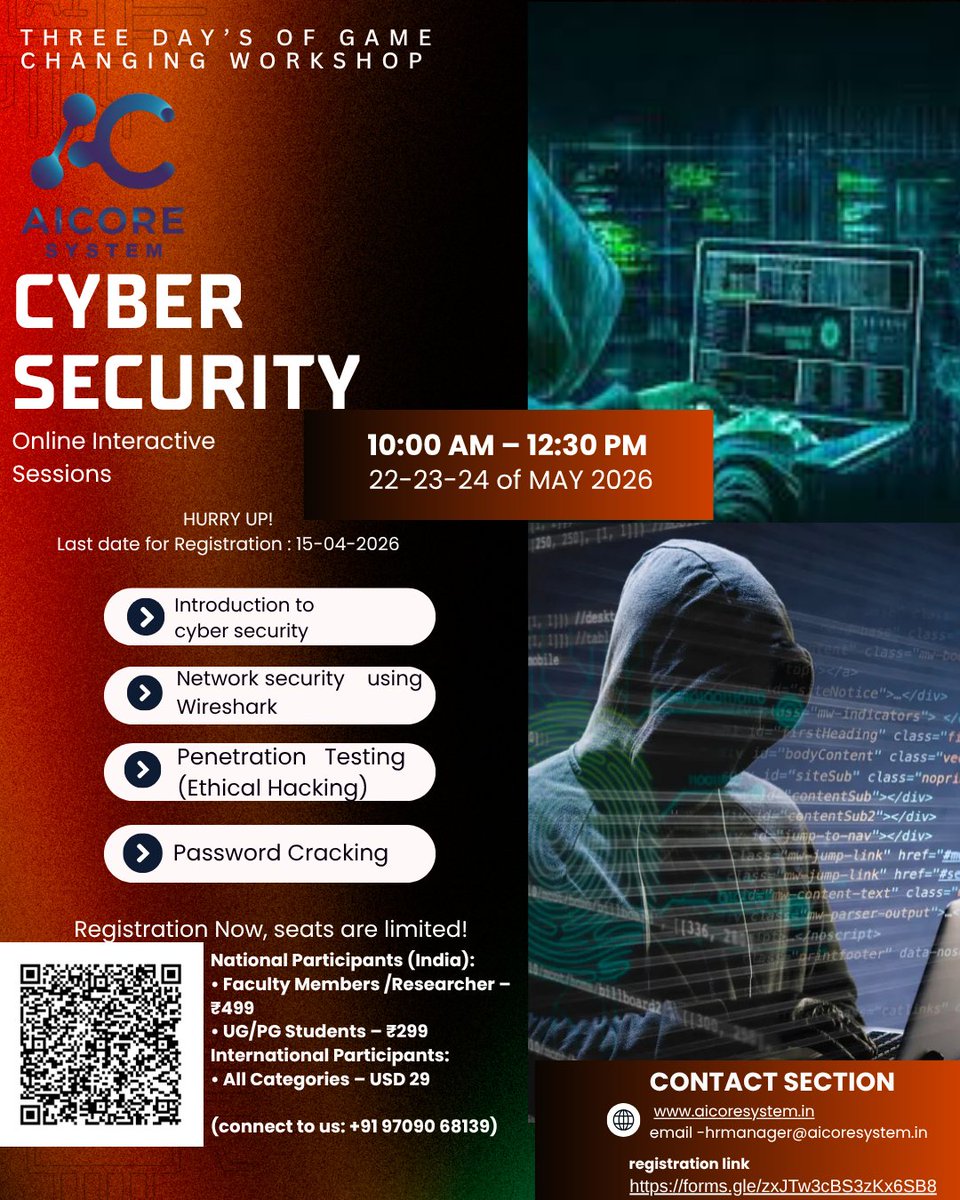 Aicore_System's tweet photo. click here to register - https://t.co/CfwyTi2VHW https://t.co/PdQSdJci7p