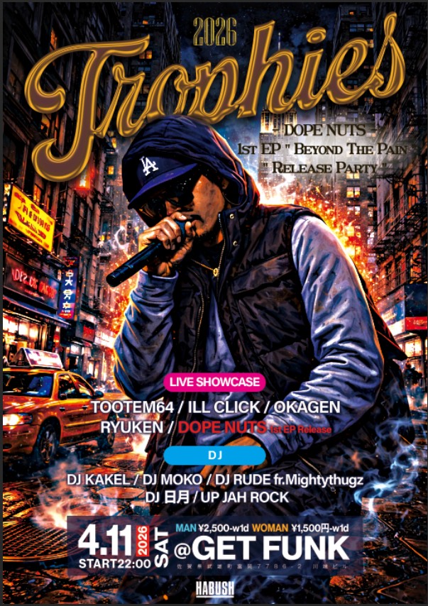 4月11日のGETFUNKはコレやってます。

皆さん遊びに来てね✨️