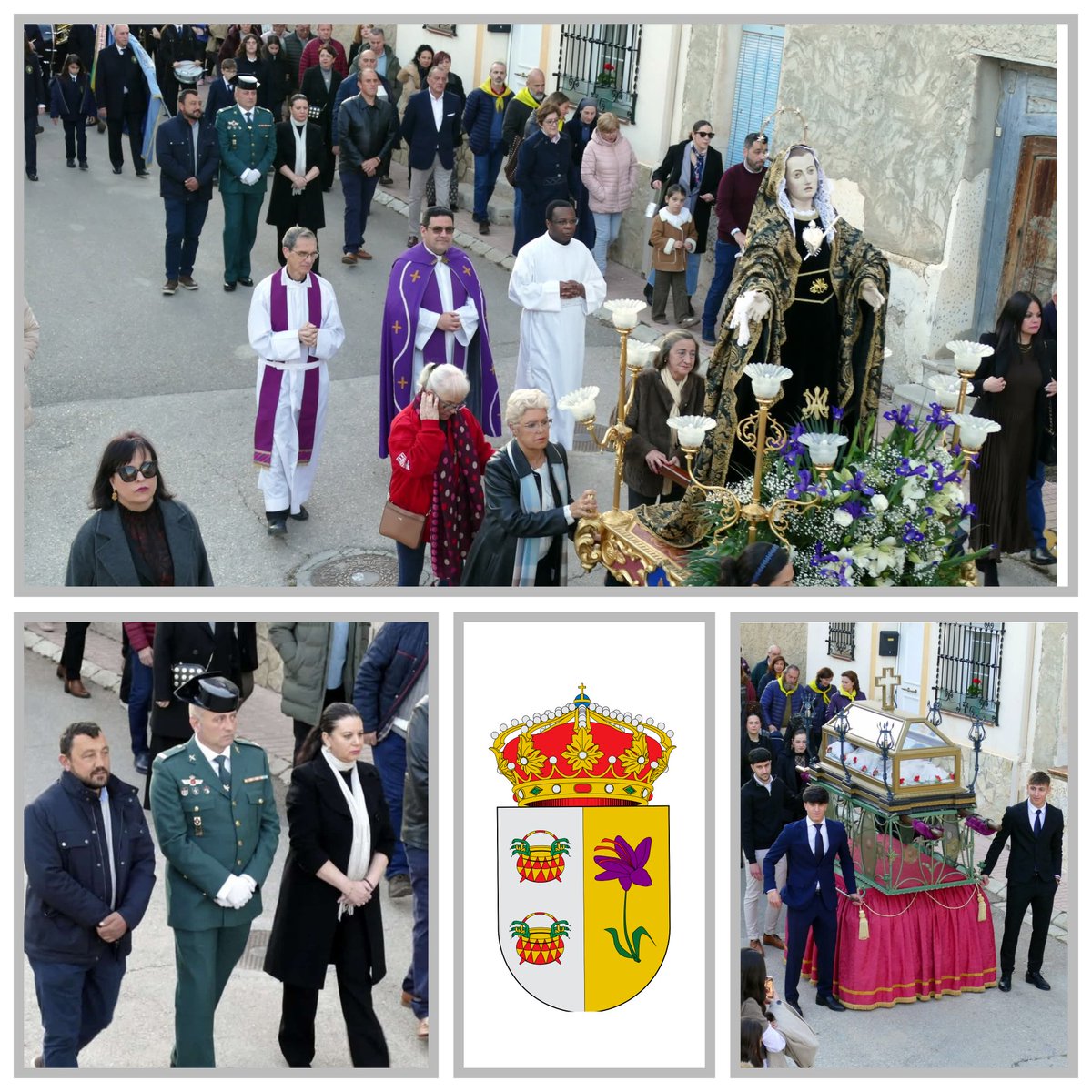 guardiacivil_ab's tweet image. #Viernessanto
📸 Os dejamos unas imágenes de los acompañamientos de la Guardia Civil en las procesiones del Santo Entierro de las localidades de Alatoz, Albacete, Carcelén y Chinchilla de Monte-Aragón.
🕯Respeto, silencio y tradición. #SantoEntierro 
#GuardiaCivil 
#SemanaSanta